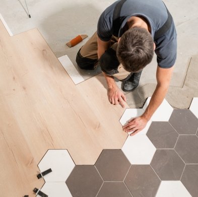 Flooring installation services in Conroe